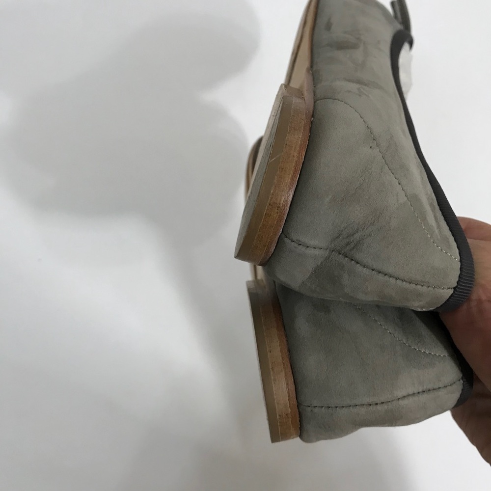 rag & bone Gray Suede Ballet Flats - Picture 8 of 8